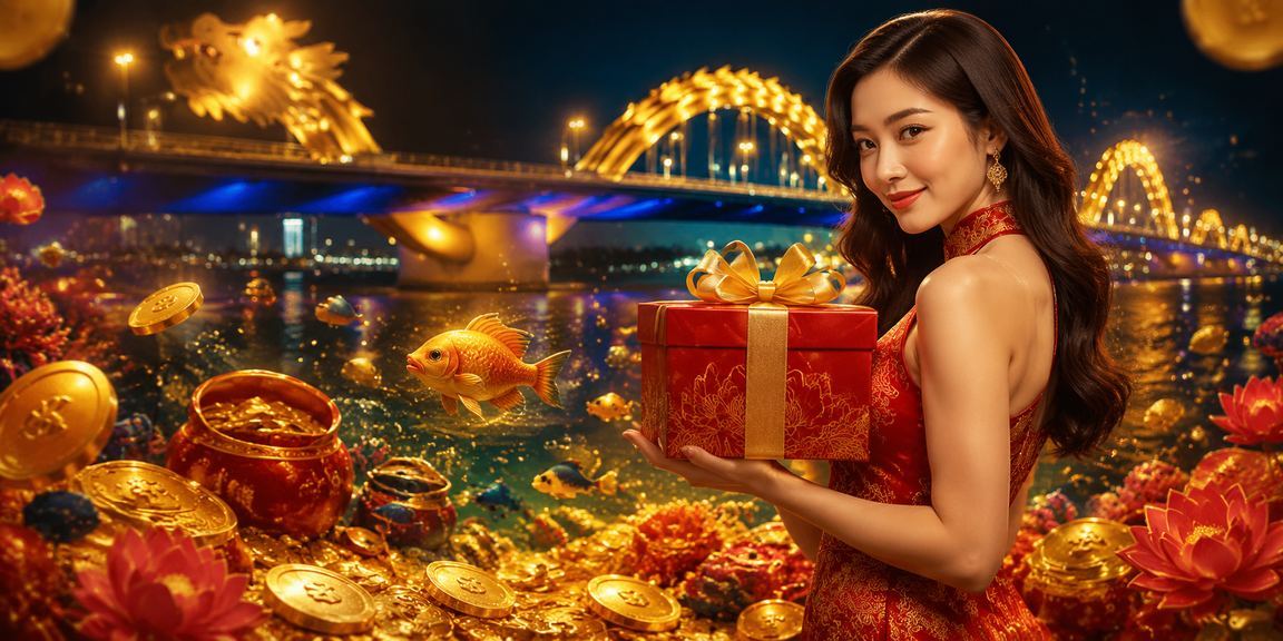 Lễ hội đêm tại Đà Nẵng – không khí sôi động gợi nhắc cảm giác jackpot kích hoạt