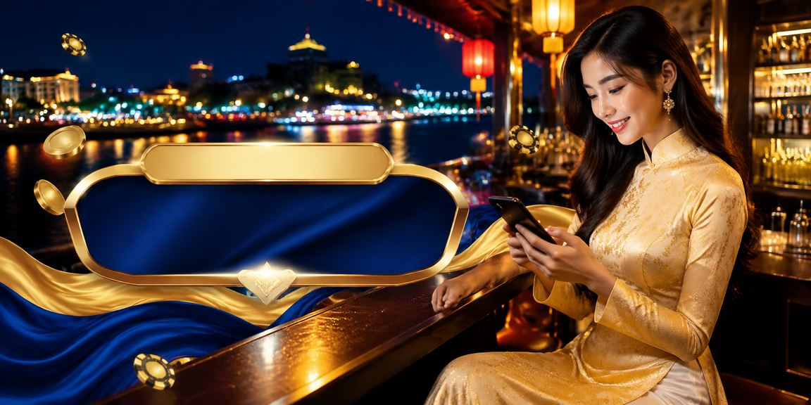 Người dùng vùng Mekong truy cập vn27m trên di động trong trang phục áo dài