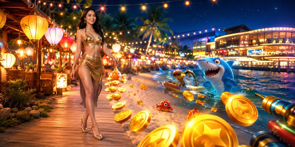 Người chơi bắn cá trực tuyến tại chợ đêm Phú Quốc trên điện thoại